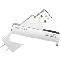 赛帝曼克U盘 KT39手机电脑两用Type-C接口USB3.0车载高速优盘128G