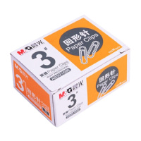 晨光(M&G) ABS91696办公3号金属镀镍回形针曲别针 100枚/盒(1盒价格)