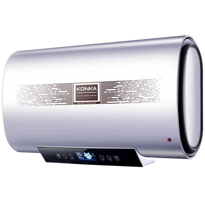 康佳(KONKA) 扁桶型储水式电热水器 遥控触摸屏 速热节能恒温 家用大容量 60升 3000瓦 DSZF-KW19