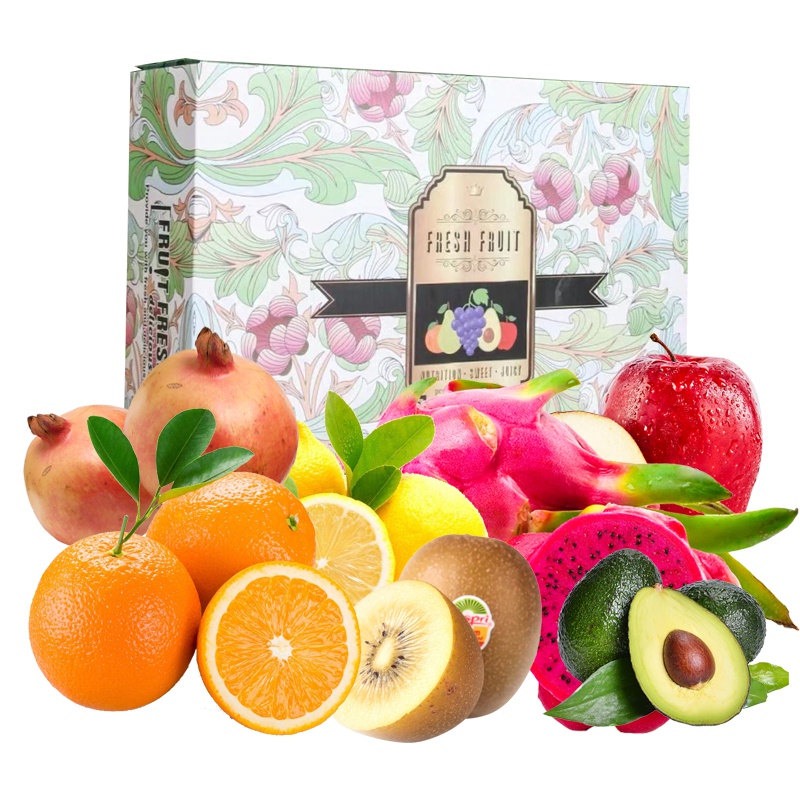 品裕 中秋送礼 进口水果礼盒 高端大气 新鲜水果