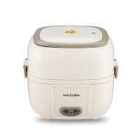 松桥(MAZUBA)电热饭盒大容量家用宿舍办公带饭神器 立体加热 304不锈钢内胆 保温饭盒MC-MS131ZT