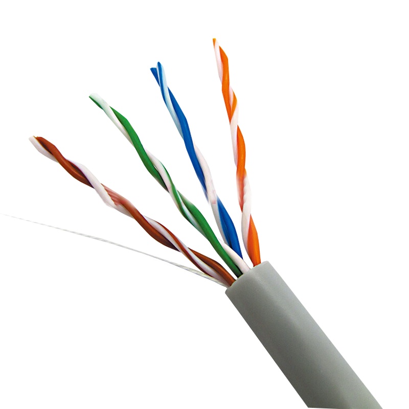 齐心rs002 VGA网线0.5全铜/纯铜网络线100及300米/箱双绞阻水网线宽带网络摄像机 吕包钢线