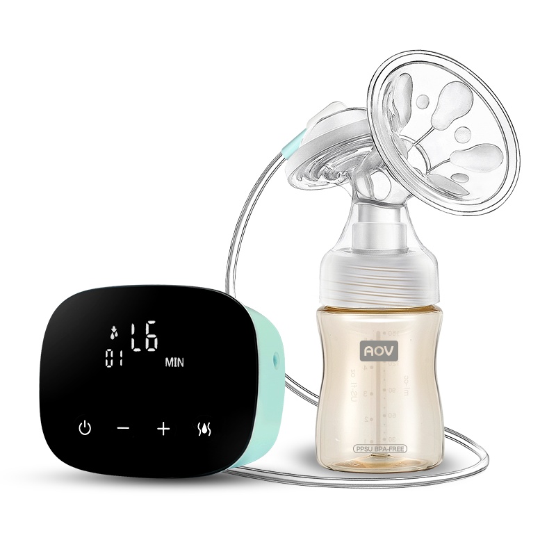 安姆特(AOV)电动吸奶器9档吸乳器按摩催乳挤奶器(PPSU)奶瓶6828