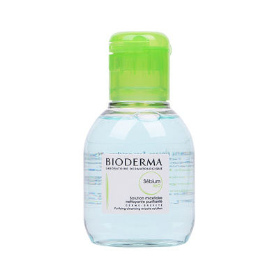 法国Bioderma 贝德玛净妍卸妆水绿水100ml温和清洁 化妆水 清爽控油