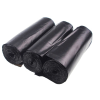 KBS断点式黑色厨房卫生间家用塑料袋中大号50cm*60cm 150只装