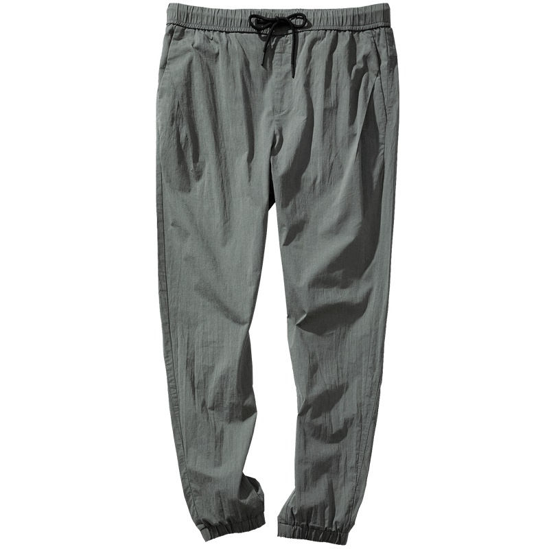 千纸鹤男装男士运动裤直筒休闲小脚裤韩版潮流收脚哈伦长裤90110