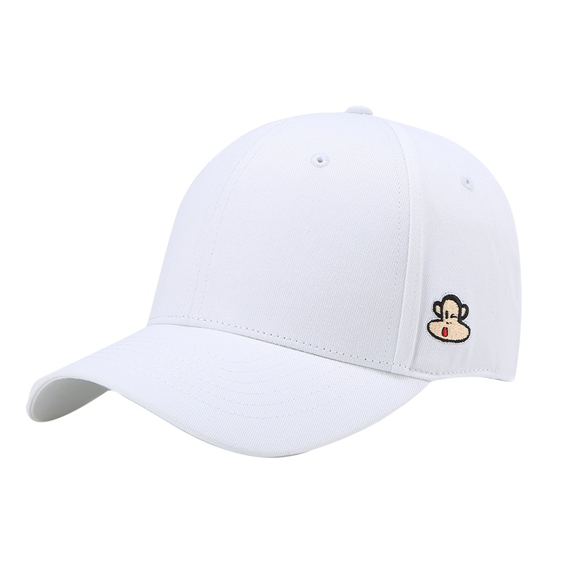 Paul Frank/大嘴猴2020春季新款帽子LOGO刺绣情侣休闲户外鸭舌帽