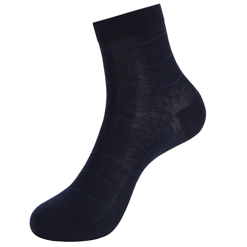 雅戈尔/汉麻世家秋冬新品男士棉麻混纺透气防臭简约商务袜455FQP