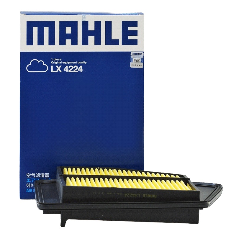 马勒(MAHLE)空气滤LX4224适配14-16款第九代雅阁/15-17款思铂睿 2.0L