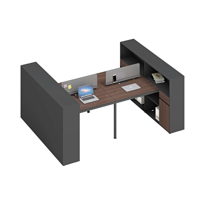 科朔 办公桌职员桌 员工桌 屏风办公桌 四人位KS-06B3103