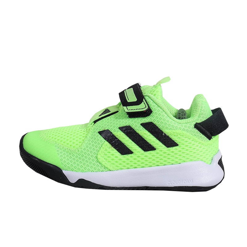 Adidas阿迪达斯 童鞋 20秋冬款男小童休闲防滑跑步鞋儿童运动训练鞋FV4018