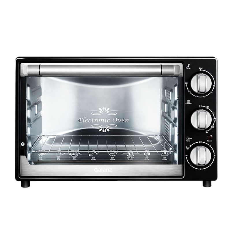 格兰仕（Galanz）TQD2-32J家用烤箱 32L 精准控温 电烤箱 三层烤位