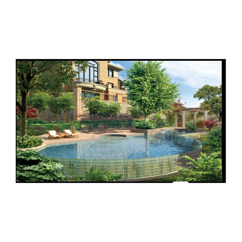 红叶(HONG YE) 84英寸16:9 3D高清投影幕布 灰玻纤幕 84英寸