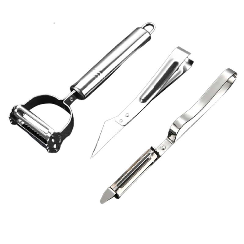 苏宁宜品耐用[削皮三件套]家用削皮刀去皮水果蔬菜刮皮器厨房瓜果刨子水果削皮器