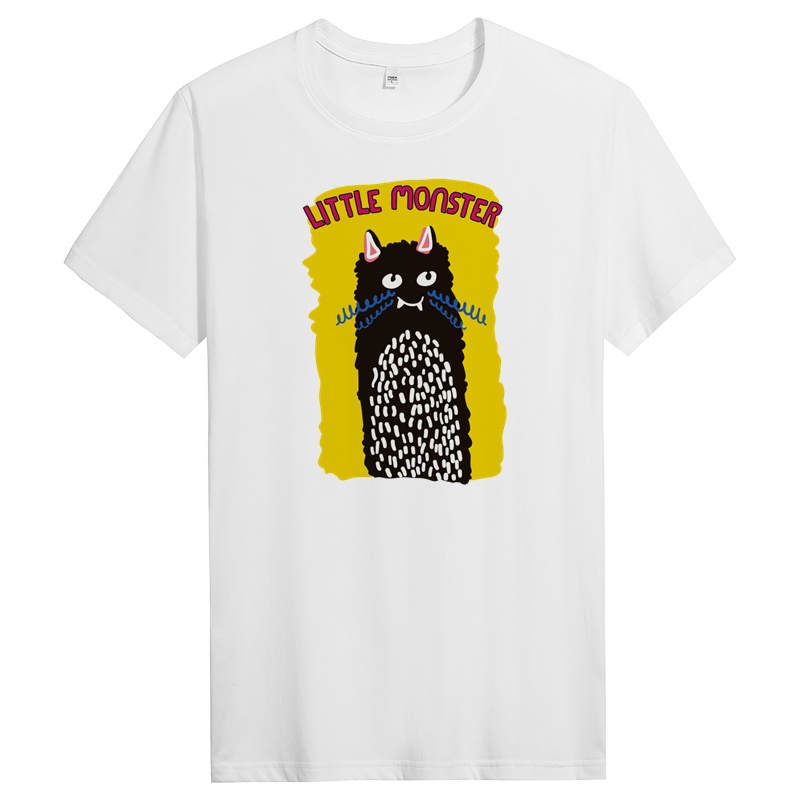 纯棉短袖T恤男纯色圆领宽松体恤夏季男士纯色衣服潮 DT10866