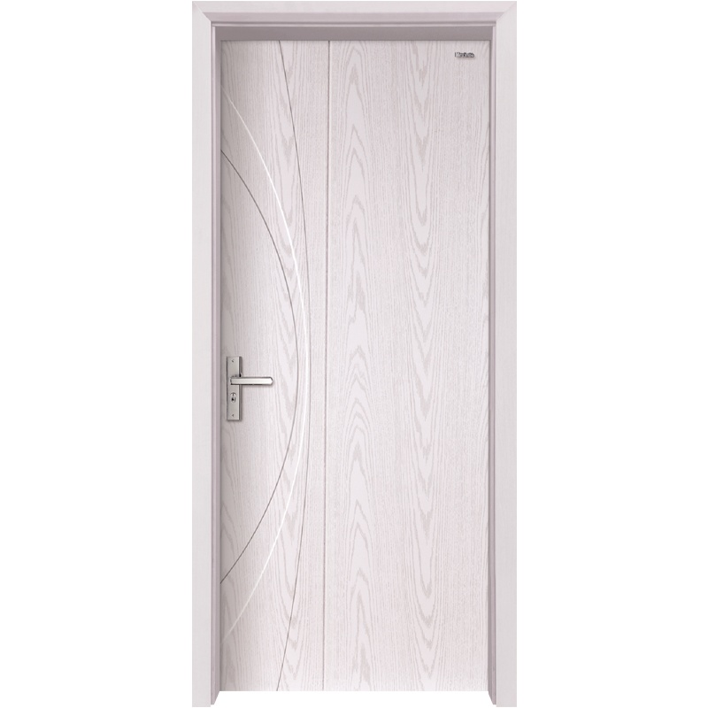 美心木门 免漆门卧室门静音环保简约实木复合门家用套装门N843