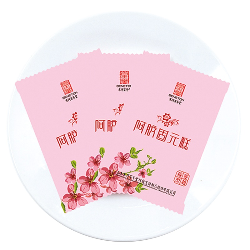 [30片装]百年堂 山东正宗东阿阿胶补血养气蔓越莓阿胶固元糕300g/盒