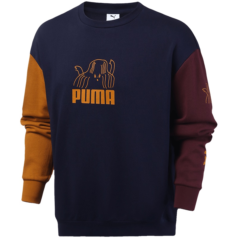 PUMA黑标男装TYAKASHA运动服休闲圆领卫衣595562