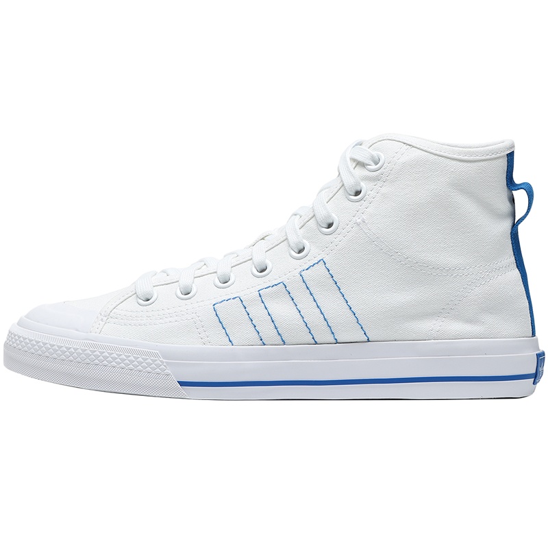 adidas阿迪达斯三叶草男鞋NIZZA运动鞋休闲鞋高帮板鞋FY3092