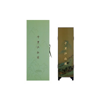 故宫—千里江山图迷你屏风摆件