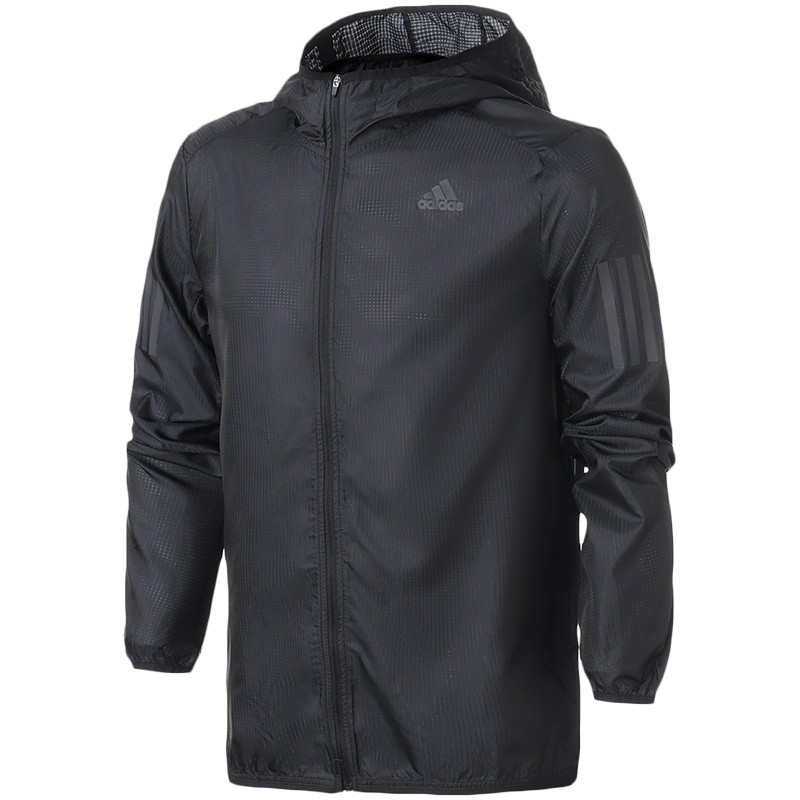 adidas阿迪达斯男子外套夹克跑步训练健身运动服DN8763 L DN8763黑