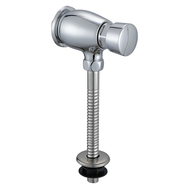 铜小便斗冲水阀加长 小便器冲洗阀 手按式小便池延时冲水器