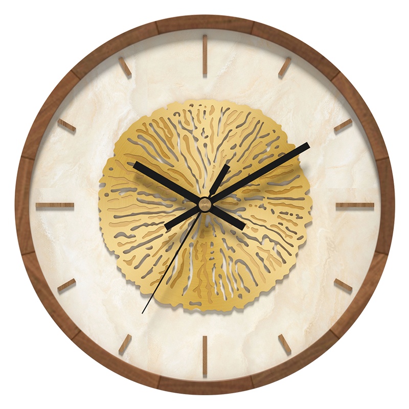 北极星(POLARIS)挂钟钟表客厅时钟创意静音家用客厅卧室装饰时尚现代简约轻奢高档挂表石英钟