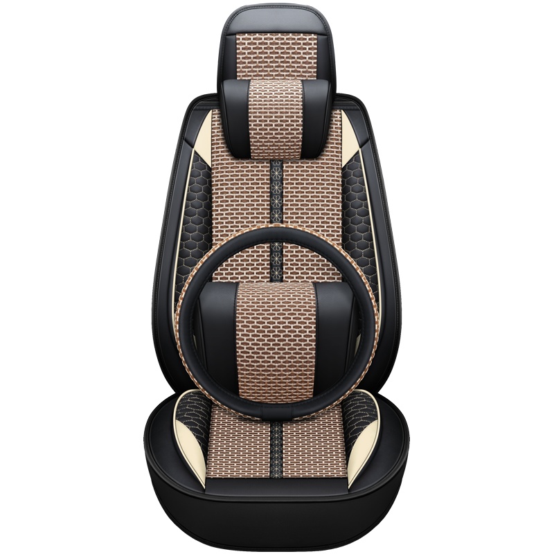 夏季汽车坐垫冰丝君威昂科威昂科拉全新英朗凯越君越威朗轩逸奇骏天籁奥迪A4L A6L Q3 Q5 A3四季通用全包围座垫套