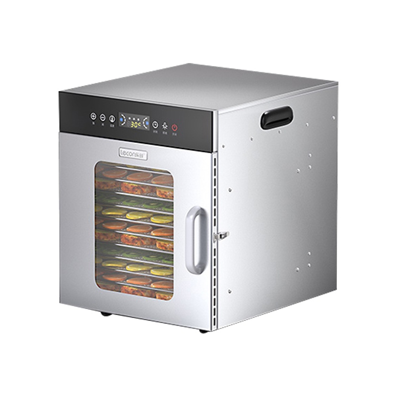 乐创水果烘干机食品家用小型宠物零干食物果蔬蔬菜干果风干机商用 12层可视升级款[带照明开关]