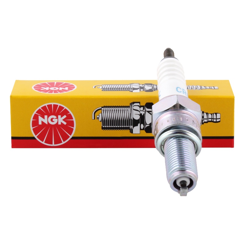 NGK 摩托车镍合金火花塞 CR6E 6965 单支装 大长江/济南轻骑铃木