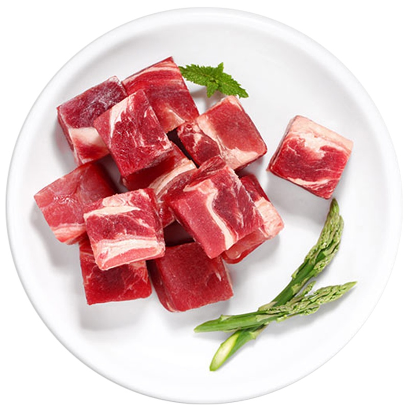 [苏宁自主品牌]鲜值控 甄选南美牛腩块 1kg 冷冻生鲜 进口牛肉 进口肉制品