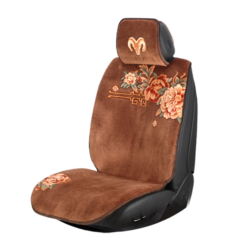 恒源祥2020新款澳洲羊毛冬季加厚保暖地毯垫汽车座垫全包围汽车坐垫座套宝马奔驰奥迪