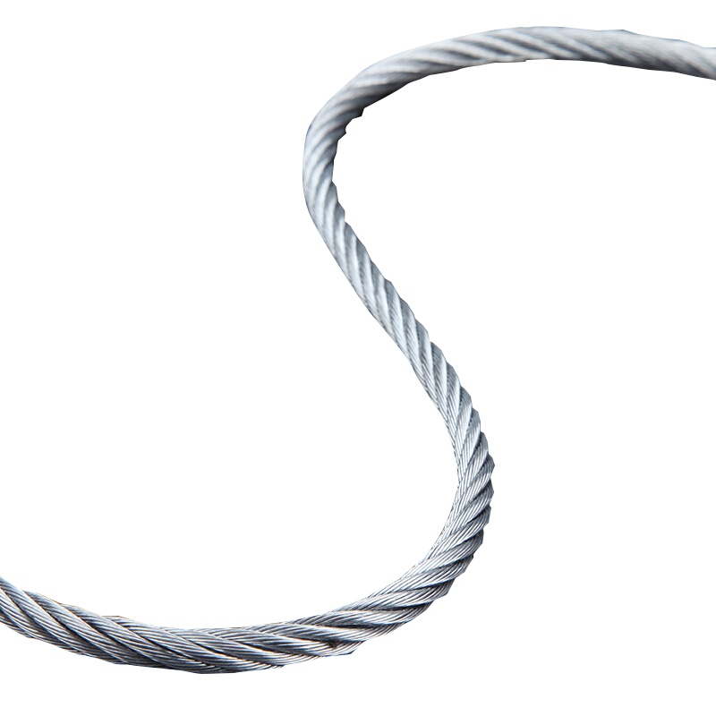 镀锌钢丝绳6股每股12丝不散股 6mm*2.2m (每根)