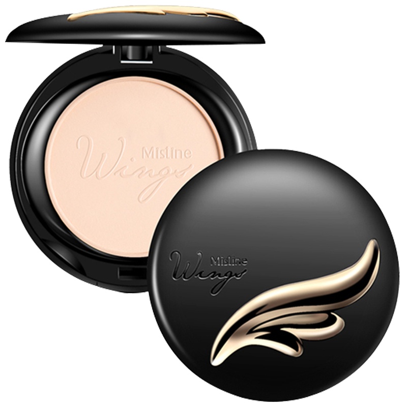 Mistine 蜜丝婷 持久遮瑕羽翼轻薄粉饼10g S2 自然色干粉