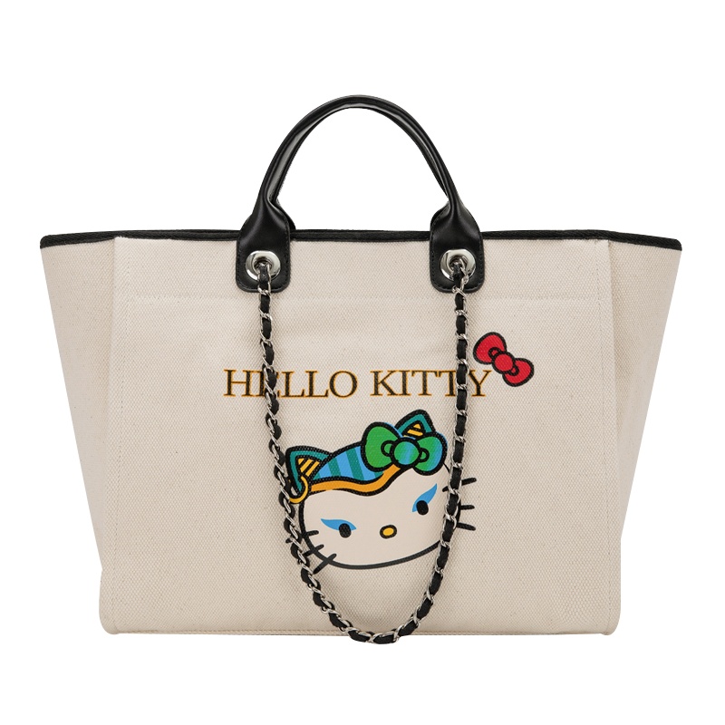 MIRGAM KOSEL 网红小MK女包 Adelaide手袋HelloKitty沙滩包单肩手提包大号