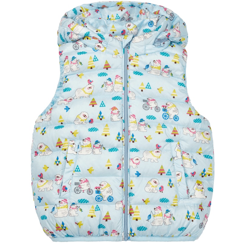 波司登儿童羽绒马甲2018新款秋冬男童女童连帽宝宝背心