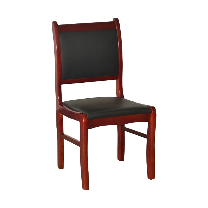 DXBG会议室酒店学校会客椅扶手实木脚办公培训椅子实木会议椅[工厂现做 7天内发货]