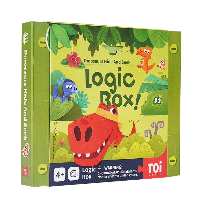 TOI图益儿童逻辑思维训练益智亲子互动桌面游戏早教玩具3-4-5-6岁