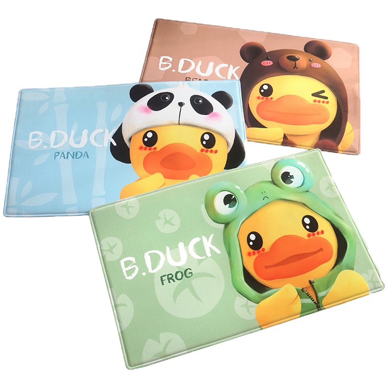 正版小鸭地垫浴室口脚垫卫生间进垫子家用卧室卫浴吸水垫