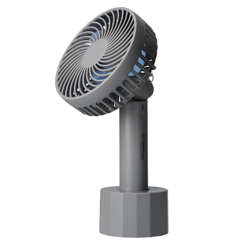 舒乐氏/soleusair优雅静音迷你手持小风扇usb可充电随身便携式电风扇台扇AIR301HF(灰)