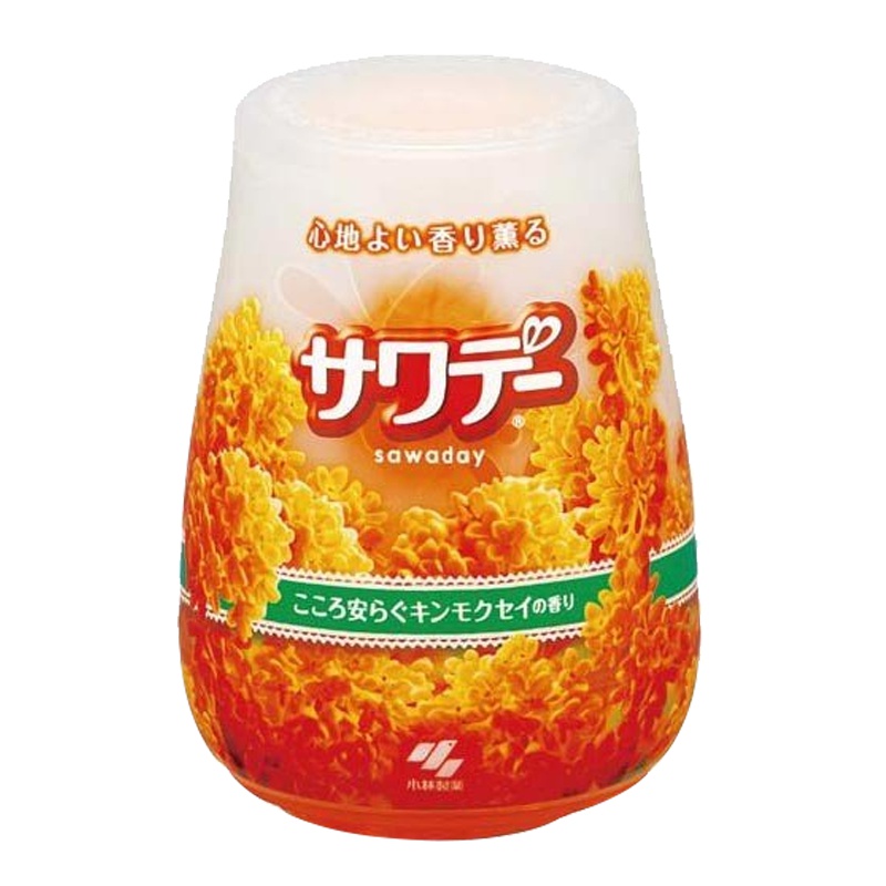 [日本进口]小林制药(KOBAYASHI) 室内果冻芳香剂固体香膏空气清新剂0.14L 香槟 140g