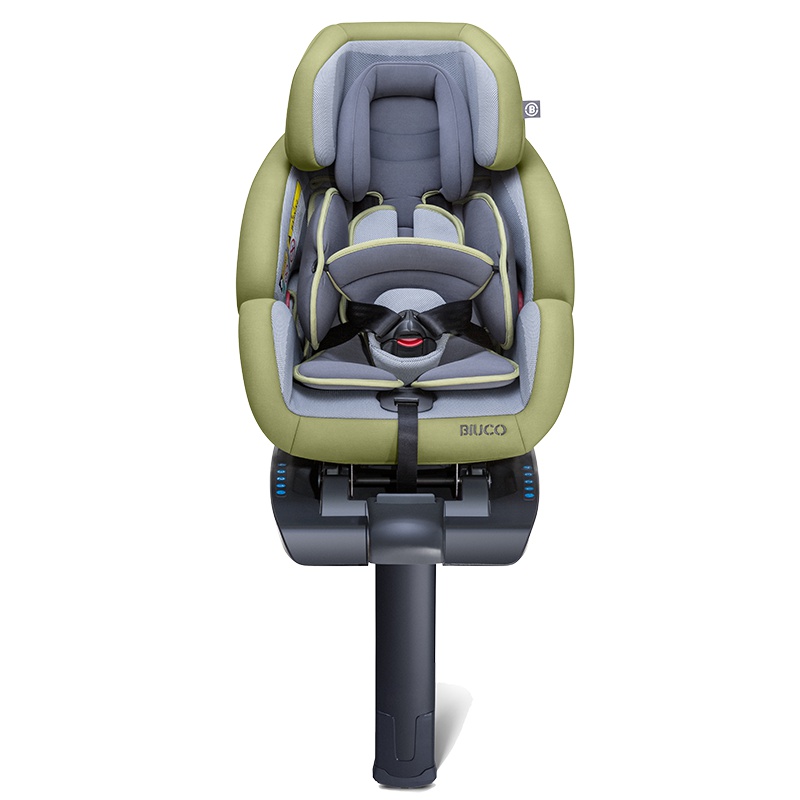 BIUCO贝欧科儿童安全座椅汽座0-7岁可正反向安装支撑腿isofix接口