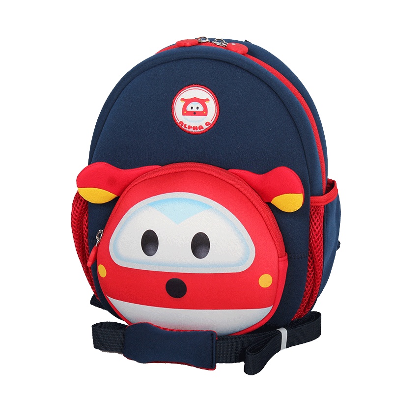 超级飞侠防走失卡通背包外出男女宝宝1-3岁幼儿园儿童可爱书包