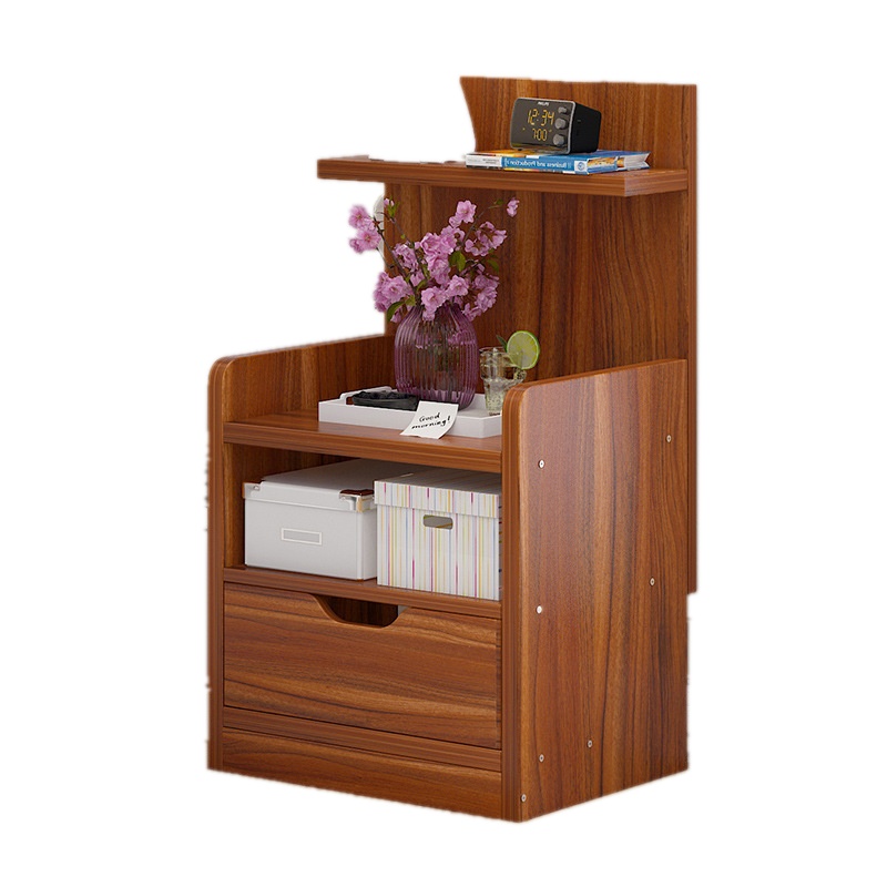 弘拜 床头柜简约现代床头小柜子 卧室床边柜北欧小柜子收纳柜储物柜