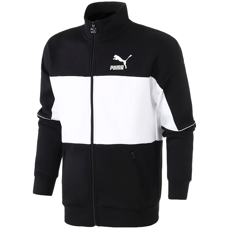 PUMA彪马运动服男装针织外套开衫卫衣57752901. L 57752901黑色