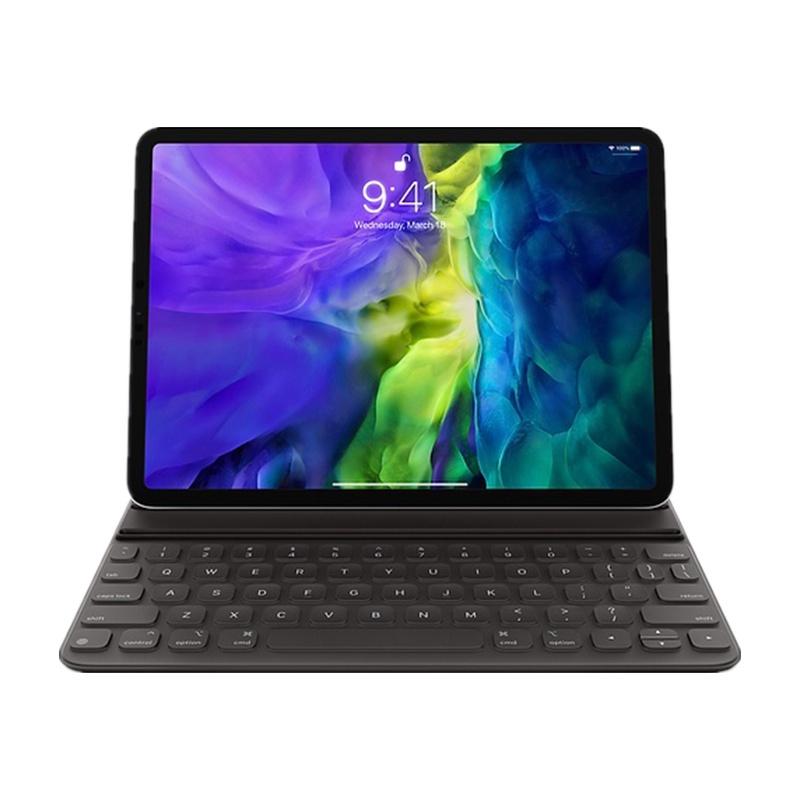 Apple/苹果 适用于2020新款11/12.9英寸iPad Pro平板电脑键盘式智能双面夹原装保护套