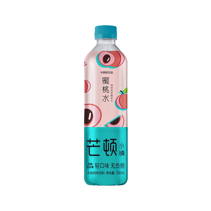 今麦郎 芒顿小镇蜜桃味饮料500ml*8