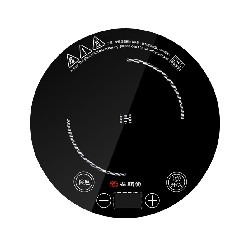 尚朋堂2500W触控 SPT-C25R商用小火锅店电磁炉焖锅店厨房公寓餐厅圆形嵌入式内嵌式镶嵌大功率火锅店电磁炉