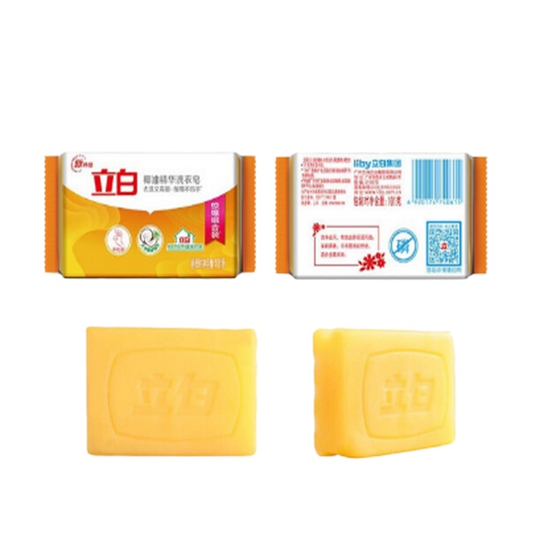 立白洗衣皂内衣皂椰油 特惠装101g 椰油精华101g*1块