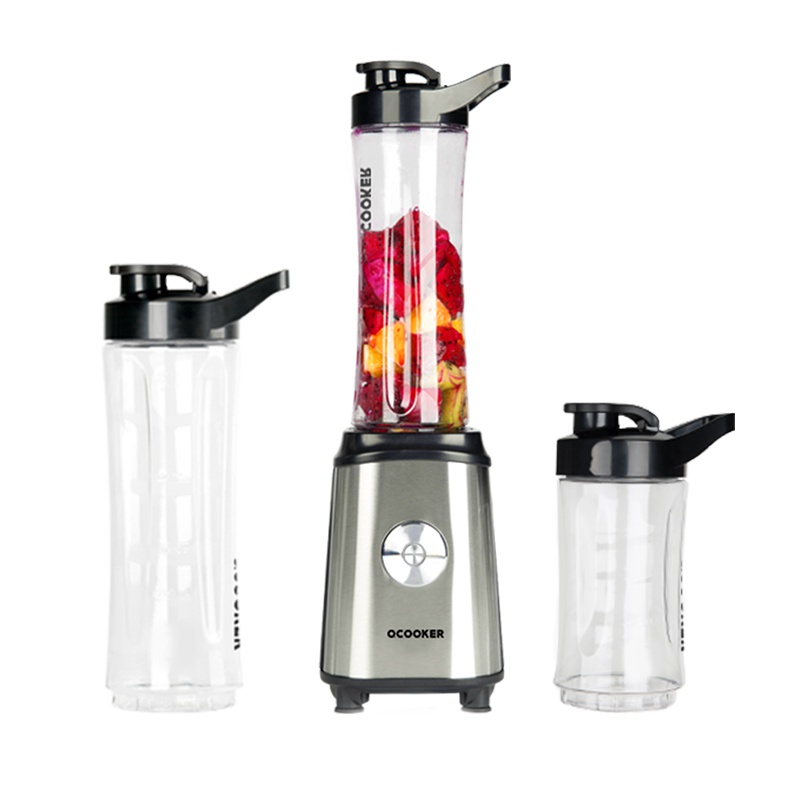 苏宁极物 圈厨CD-BL01 便携式电动榨汁机家用料理全自动果蔬机